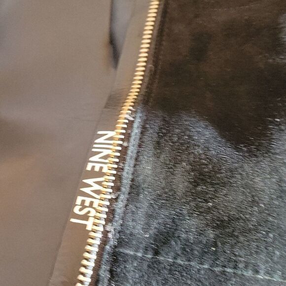 NINE WEST LONG BLACK SUEDE KNEE BOOT - Picture 15 of 16